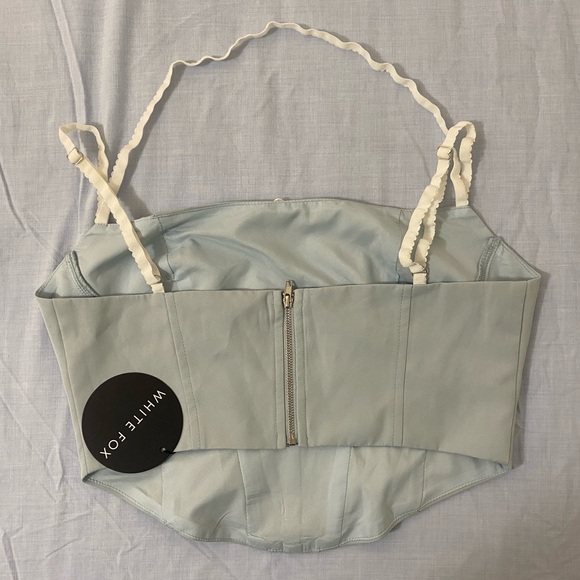 Light Blue corset top - Picture 2 of 3